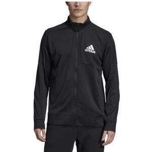 Adidas NEW Men Team Issue Bomber Jacket Black Size Large